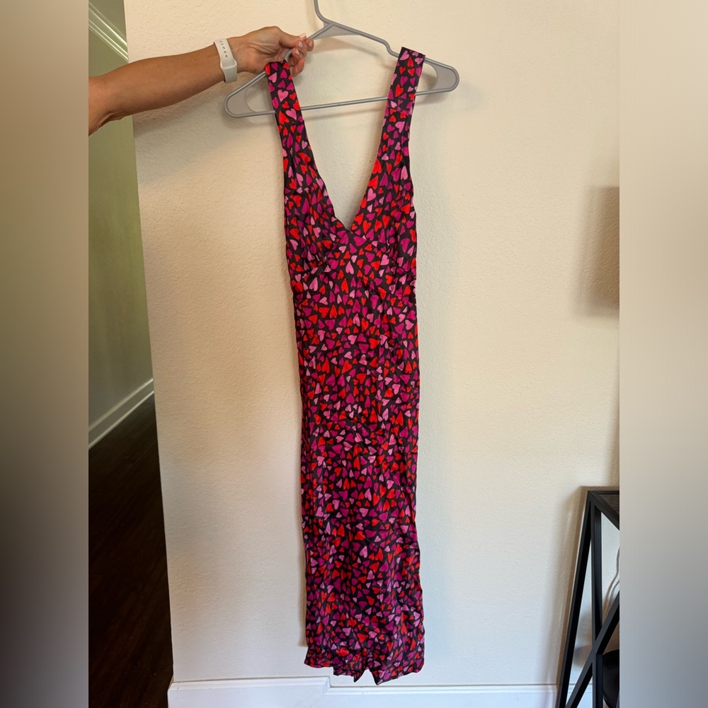 Rumored heart maxi/midi dress NWT